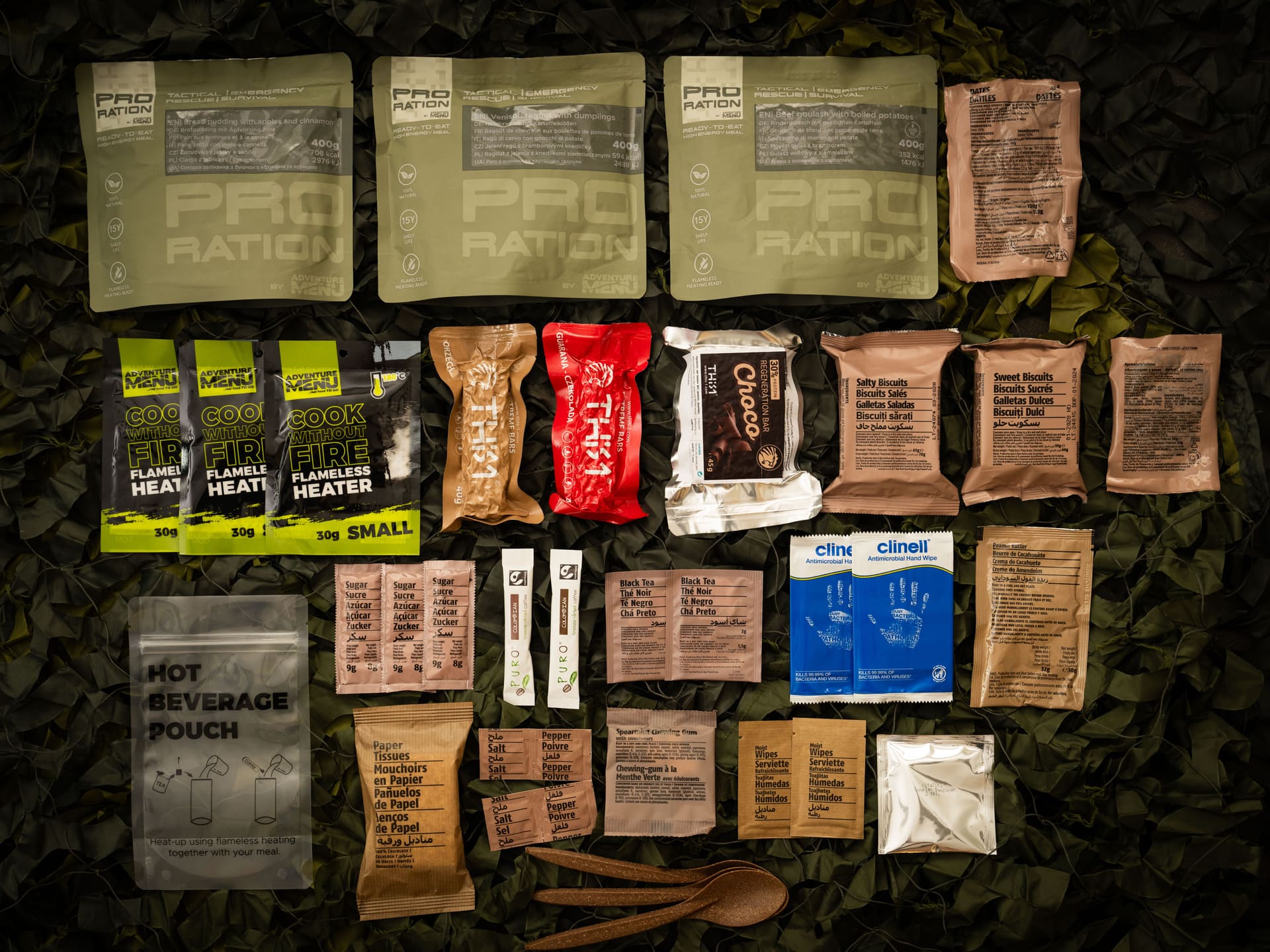 ULTIMATE TACTICAL RATION FULL DAY MENU II - 1 | YEO